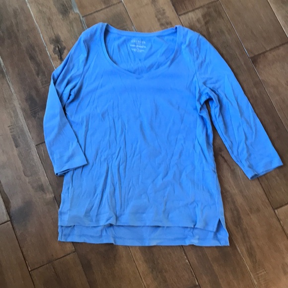 Talbots periwinkle M stretch t - Picture 1 of 6